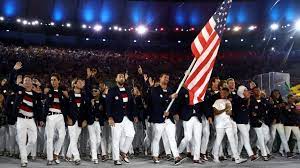 Before the commercialization of the olympics (and sports in general), standing up for a cause one's country. Fashion History Lesson How Halston Levi Strauss And Ralph Lauren Changed Olympic Uniforms Fashionista