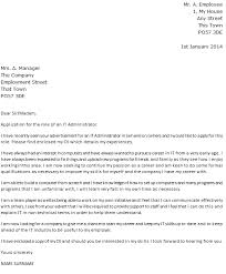It Administrator Cover Letter Example Learnist Org