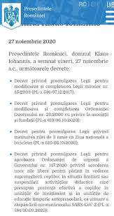 We did not find results for: Comunicat 27 11 2020 A Fost PromulgatÄƒ Legea De Aprobare A Oug 147 2020 ModificatÄƒ In Parlament Pe 12 Octombrie 2020 Snppc
