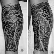 Koi dragon fish tattoo design idea. Top 47 Koi Dragon Tattoo Ideas 2021 Inspiration Guide