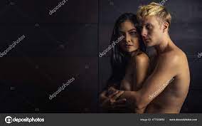 Drametic Nude Art Portrait Lover Couple Caucasian Man Asian Woman Stock  Photo by ©akesin@gmail.com 477639850