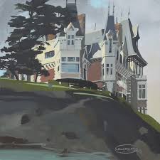 Dinard 2009 A L Ouest Du Nouveau Le Blog De Michelle Auboiron Et Charles Guy En 2020 Dinard Illustration De Paysage Peinture Paysage
