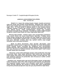 • perlu dikenakan hukuman yang lebih berat • mewajibkan setiap kilang perindustrian supaya memasang sistem penapisan asap 7. Langkah Mencegah Dan Kesan Jerebu Terhadap Kesihatan