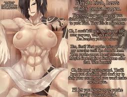 Rule 34 Dev - abs biceps black_hair breasts caption completely_naked  completely_naked_female completely_nude completely_nude_female earrings  english_text hair_over_one_eye highres looking_at_viewer mama_mega  medium_breasts muscular muscular_female ...