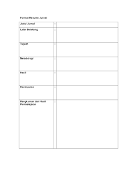 Contoh jurnal manajemen pemasaran pdf. Format Resume Jurnal