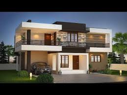 Small Modern Double Floor House 1000 Sft For 10 Lakh Elevation Interiors Youtube Kerala House Design Duplex House Design Tropical House Design