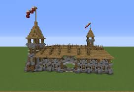 Top 8 minecraft castle seeds with downloadable maps minecraft. Medieval Barracks Blueprints For Minecraft Houses Castles Towers And More Grabcraft