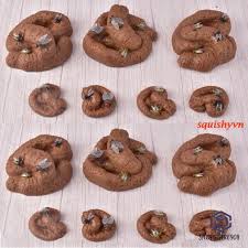 Mô Hình Cục Phân, Cục Cứt Giả Shit giả dùng để làm Troll 1 Cục Shit Cứng  Mềm Nhỏ mô hình Bãi Phân Giống Thật dùng làm T