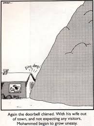 Mohammed To The Mountain Far Side Comics The Far Side The Far Side Gallery