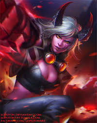 Trying New Things Photoshop Cs6 Wacom My Facebook 3 My Tumblr Lt 3 My Artsta League Of Legends Vi League Of Legends Demon