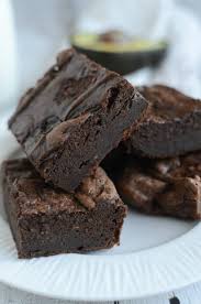 Avocado Brownies Fake Ginger Delicious Brownies Avocado Recipes Brownie Recipes