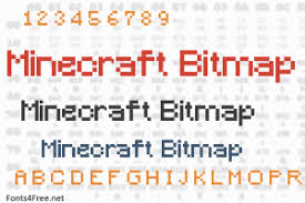 Some fonts may have additional licenses or readme files in the archives. Minecraft Bitmap Font Download Fonts4free