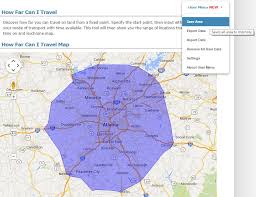 Learn how to create your own. Find Population Inside A Drive Time Radius Free Map Tools Blog