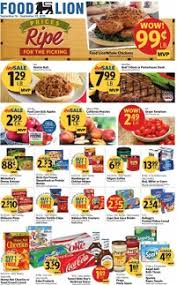 Great savings for jif peanut butter, maxwell house coffee, gain laundry detergent, beef shoulder roast, flounder fillets, cedar plank salmon. Food Lion Weekly Ad Circular Specials