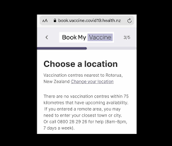 The big challenge of 2021 is tracking. Covid 19 Coronavirus Book My Vaccine Says No Vaccination Centres In Auckland Rotorua Nz Herald