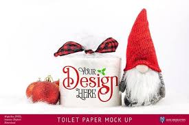 Toilet Paper Roll Mock Up For Christmas Ii Christmascrafts Christmasgifts Christmasgiftsideas Design Mockup Free Free Packaging Mockup Psd Template Free
