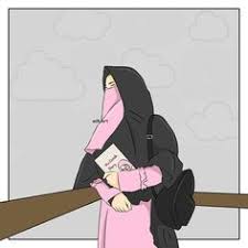 Download gambar dp bbm hijab kartun muslimah. Kartun Muslimah 2