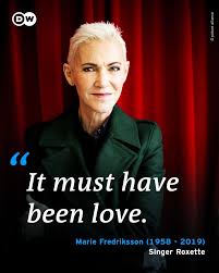 Official facebook page for marie fredriksson. Dw Culture Sur Twitter Roxette Singer Marie Fredriksson Has Died At The Age Of 61 The Swedish Pop Duo Roxette Sold 75 Million Records Worldwide Their Biggest Hit Was It Must