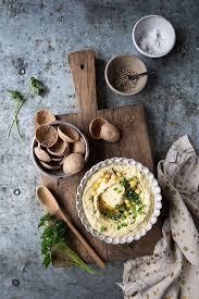 Yellow Pea Hummus With Rapeseed Oil Sonja Dahlgren Dagmar S Kitchen Rustic Food Photography Food Photography Food Photography Inspiration