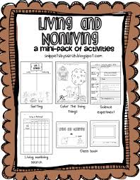 The book is a half sheet size for each student and designed to print easily and then cut. Living And Nonliving Sarah S Teaching Snippets
