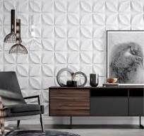 Wholesale Modern Art PVC 3D Wall Panels Waterproof Fireproof Tile Wallpaper  for Home Decoration