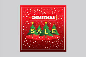 Download Christmas Sale Banner Template Design Graphic By Fatrin99art Creative Fabrica SVG Cut Files