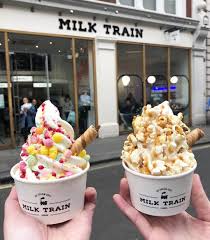 4 202 Likes 107 Comments M I L K T R A I N Milktraincafe On Instagram Happy Sundaes Alithea In 2020 Food Baking Ingredients Cookie Dough