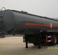 Tank Semi Trailer for Corrosive Liquid Delivery, 3 Axle Semi ...