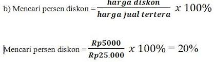 Cara Menghitung Rabat Atau Diskon Harga Suatu Barang Materi Matematika Smp Fisika Dan Matematika