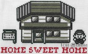 Is a full service counted cross stitch retail shop dedicated to providing our customers the highest quality products with knowledgeable and friendly service. Pokemon Home Sweet Home Cross Stitch Lord Libidan