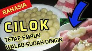 Resep cilok kenyal enak anti gagal. Rahasia Cilok Tetap Empuk Walau Sudah Dingin Terbukti Youtube