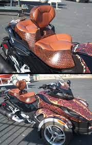 Specialty Seats Gallery Russell Cycle Products Can Am Spyder Rs Can Am Spyder Bike Rider Trike
