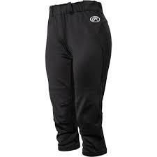 rawlings womens no zip yoga fastpitch softball pant