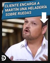 Cliente encarga a Martín una heladería sobre ruedas