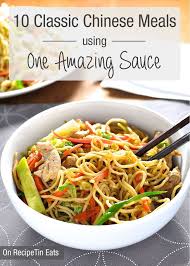 10 Classic Chinese Stir Fries One Amazing Sauce Recipetin Eats Chinese Dishes Oriental Dishes