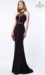 Alyce Paris Al 8015 Dress Black Alyce Paris Dresses High Neck Prom Dress Black Prom Dres High Neck Prom Dresses Long Alyce Paris Dresses Bodycon Prom Dresses