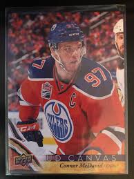 In his first uninterrupted season, connor mcdavid is the nhl's mvp. 2017 18 Upper Deck Canvas Connor Mcdavid Card C33