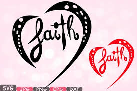 Download Free Svg Faith Silhouette Svg Cutting Files Clipart Color Svg Christian Designs Svg Bundle Cricut Vinyl Cameo Religious 660s Free Files Svg Cut Download