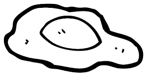 A fried egg, english breakfast coloring page printable game. Yummy Fried Egg Coloring Pages Download Print Online Coloring Pages For Free Color Nimbus