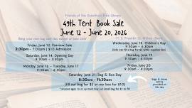 Friends of the Osterhout Free Library Tent Book Sale