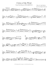 Check spelling or type a new query. Colors Of The Wind Sheet Music For Flute Solo Download And Print In Pdf Or Midi Free Sheet Music For Colors Of The Wind By Alan Menken Classical Musescore Com