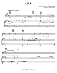 29 on rolling stone's list. Help Sheet Music Beatles Sheetmusic Free Com