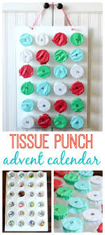 A Simple Diy Advent Calendar Made From Paper Cups And Tissue Paper Kids Can Homemade Advent Calendars Advent Calendars For Kids Christmas Advent Calendar Diy
