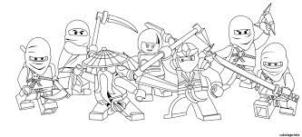 Le livre numérique (en anglais : Coloriage Ninjago Equipe Complete Lego Dessin Dessin Ninjago A Imprimer