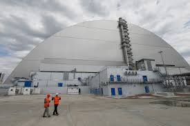 With construction beginning in 1970, chernobyl was the third soviet rbmk nuclear plant and the first on ukrainian soil. Experts From Ukraine Us Inspect New Confinement Over Chernobyl World Chinadaily Com Cn