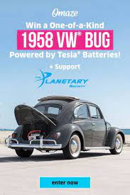 Score A Rare Custom Zelectric 1958 Classic Vw Bug With An Electric Motor And Tesla Batteries The Only One Of Its Kind Vw Bug Tesla Tesla Battery