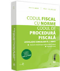 282 din 12 aprilie 2019. Codul Fiscal Cu Norme Si De Procedura Fiscala