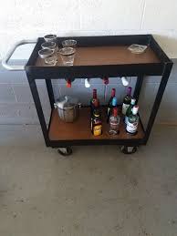 Industrial Bar Cart Available On Phoenix Craigslist Industrial Bar Cart Industrial Bar Decor