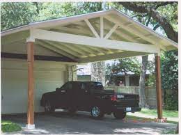 Wood Carports Attached To House Woodworking Carport Plans Carport Designs Pergola