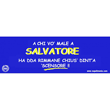 Maybe you would like to learn more about one of these? Targa Divertente Chi Vo Male A Salvatore Napolimania